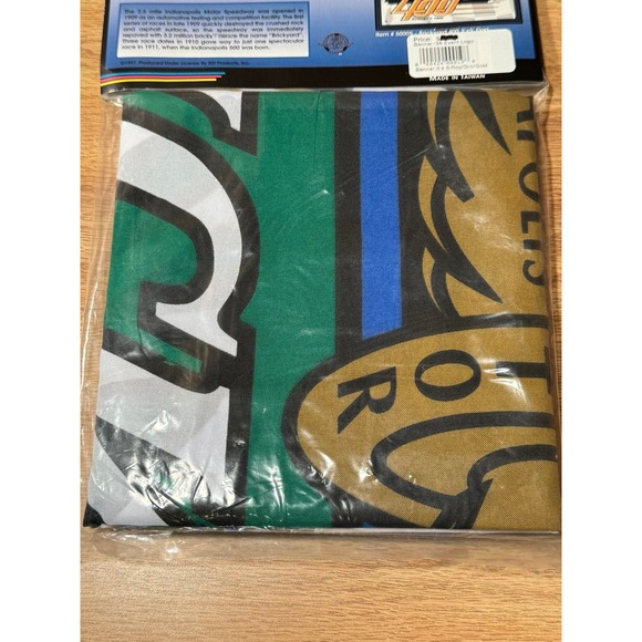 Vintage NOS 1998 Brickyard 400 Indianapolis Motor Speedway Nascar 3x5 Flag‎ - Picture 7 of 7